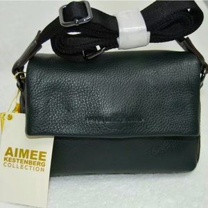 Aimee Kestenberg MAJESTIC GREEN Double Entry Mini Crossbody Biggest Fan